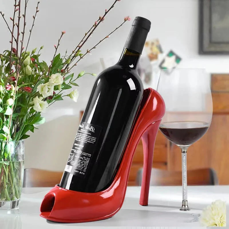 High Heel Shoe Wine Bottle Holder My Store