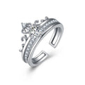 Two-Piece Detachable Double-Layer Combination Drill Opening Crown Ring Vera Lux