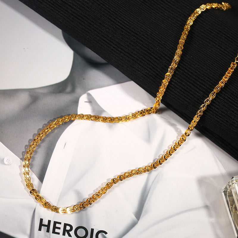Phoenix Tail Necklace Niche Versatile Does Not Fade Simple Style Vera Lux