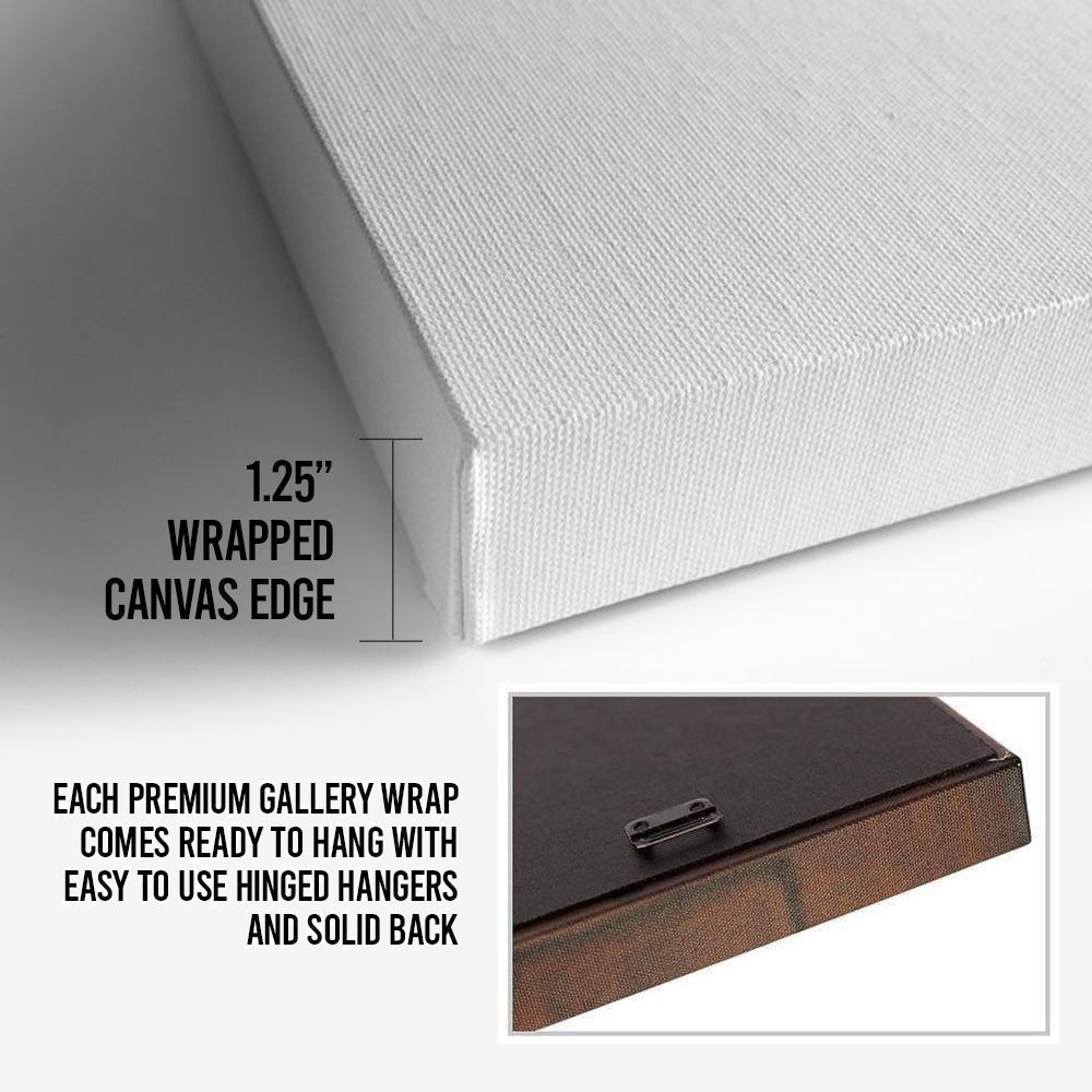 What A Wonderful World Sign X Tailored Canvases