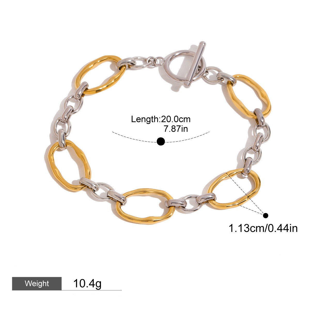 18K Goldfish Shape Design Exquisite Fashion Necklace Bracelet Set Vera Lux