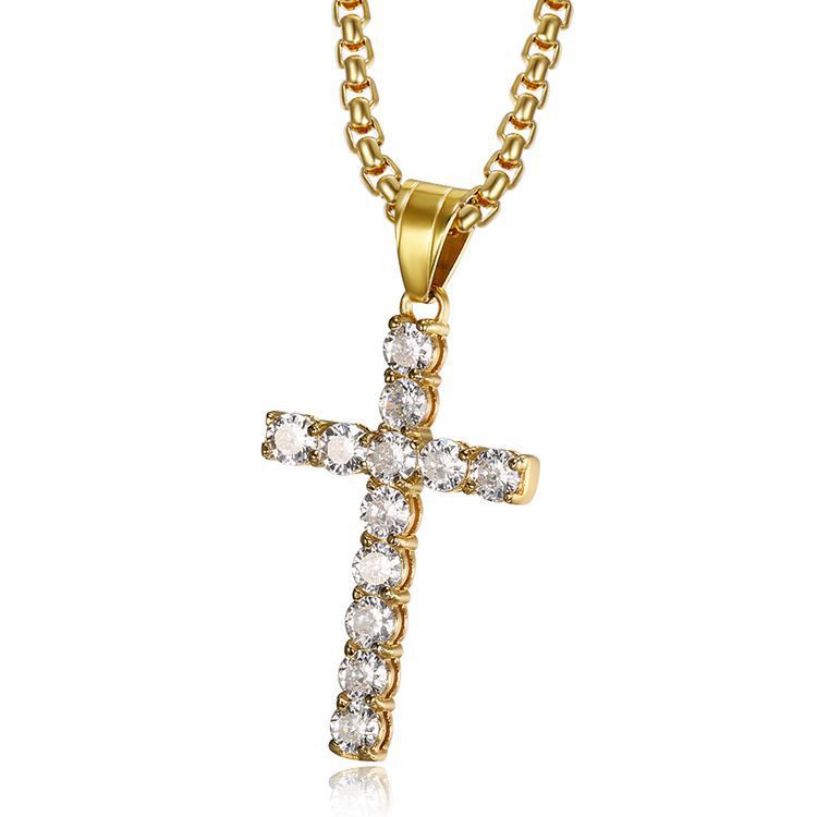 Hot-selling Titanium Steel Fade-resistant Necklace In European And American Styles For Cross-border E-commerce Vera Lux