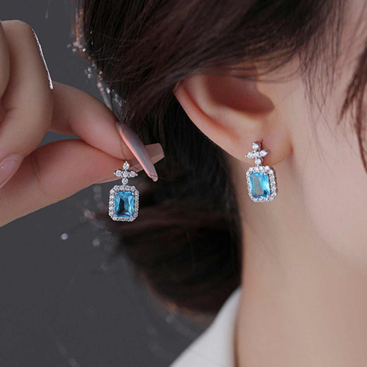 Elegant Chic French-Style High-End Earrings For Women Vera Lux