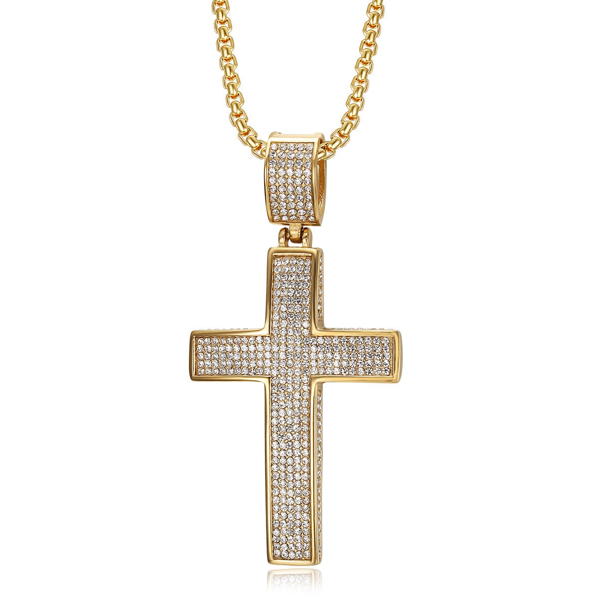 Euro-American Cross-Border Hip-Hop Jewelry Pendant Necklace Vera Lux