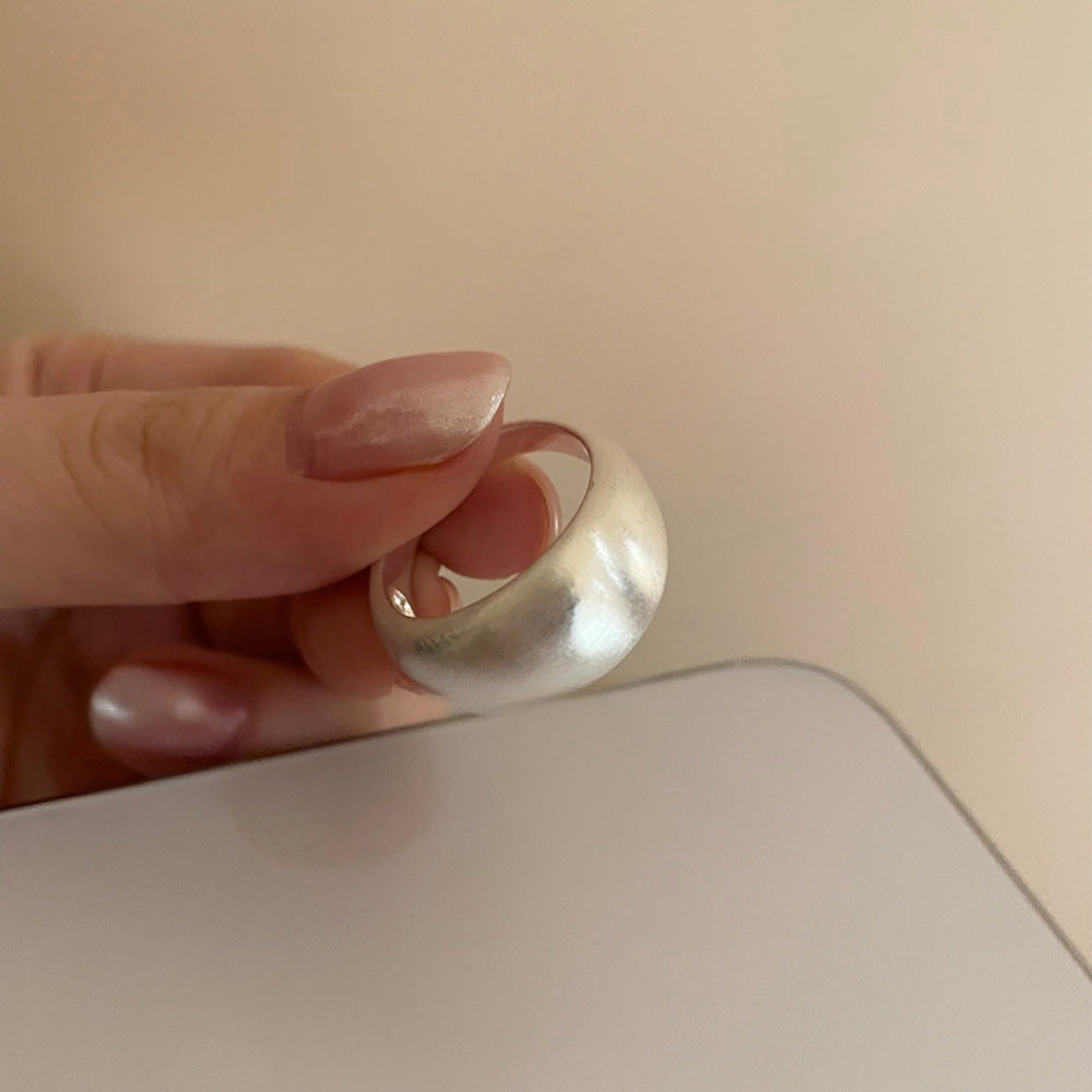 S925 Sterling Silver Women Rings, Minimalist Luxury Vintage Style, Non-Tarnish Unique Design Finger Rings Vera Lux