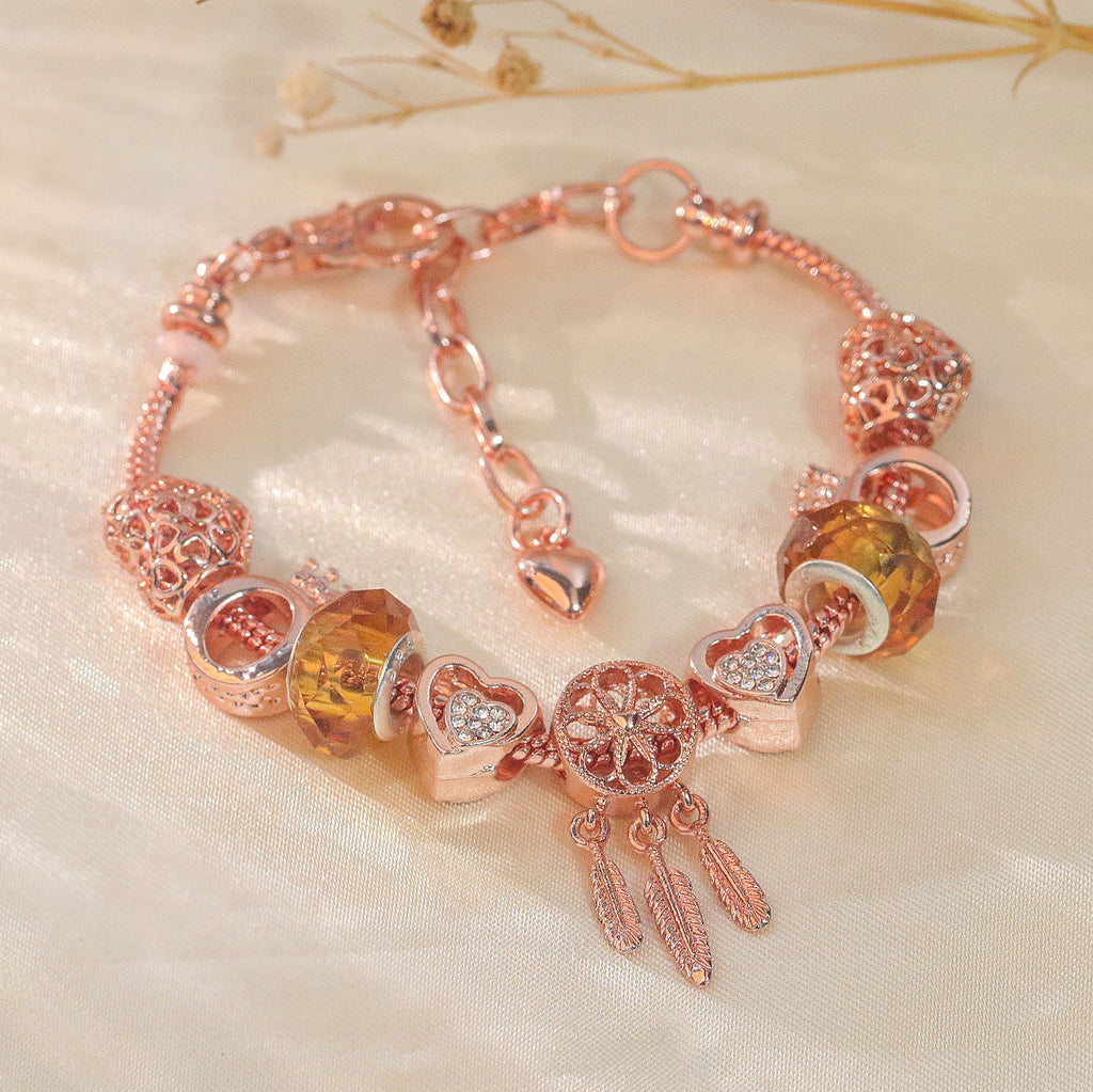 New Rose Gold Bracelet European And American Style Bangle Vera Lux