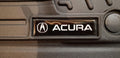 Acrylic Acura Emblem Inserts for Weathertech Floor Mats StickerFab