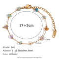 Fashionable Natural Pebble Handmade Bracelet Vera Lux