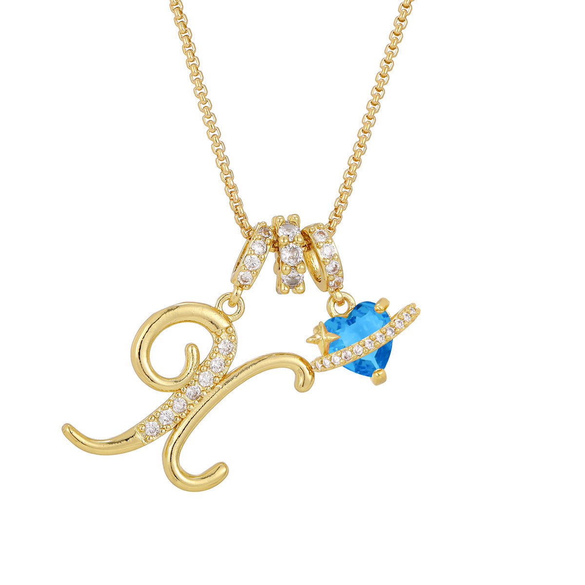 26-letter Alphabet Necklace Dainty And Luxe For Girls Vera Lux