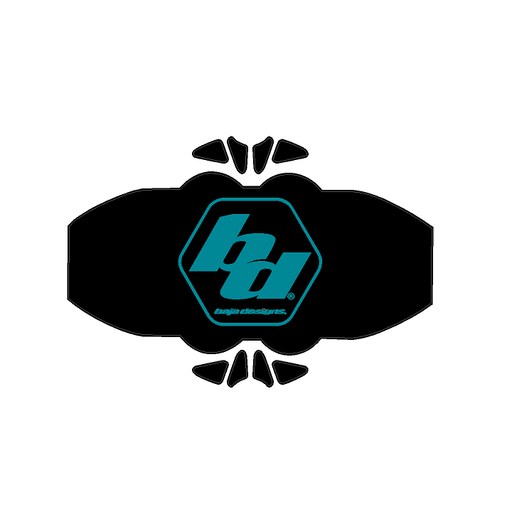 Baja Designs LP4 Light Cover Overlays  - Universal StickerFab