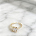 Golden Light-luxury Elegant Open-ring Design Vera Lux