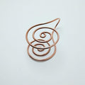 Fashionable Personalized Spiral Palm Ring Earrings Vera Lux