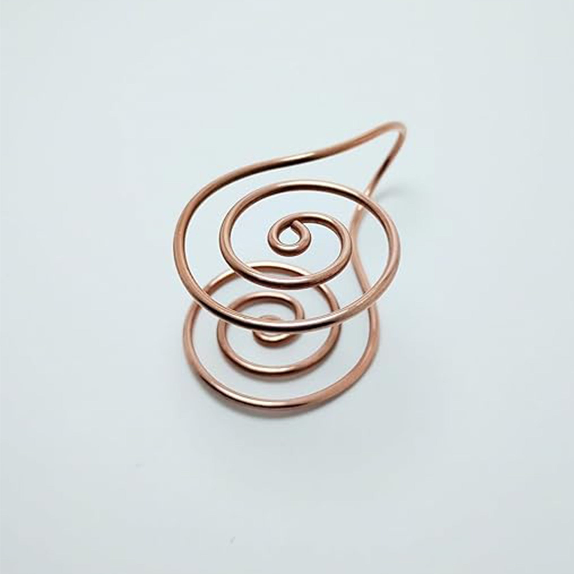 Fashionable Personalized Spiral Palm Ring Earrings Vera Lux