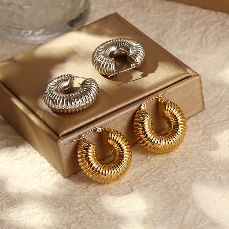 Trendy Women's Vintage Wave Earrings Vera Lux