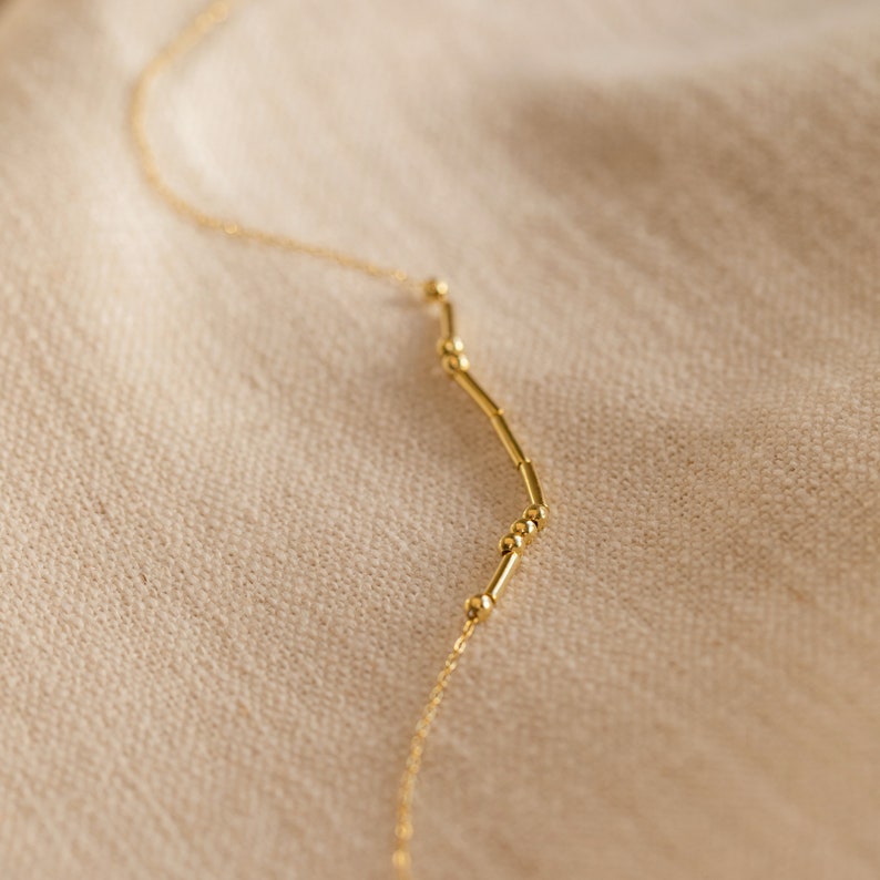 Morse Code Custom Name Necklace Vera Lux