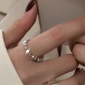 S925 Silver Women Rings, High-End Minimalist Non-Fading Vintage Bands Vera Lux
