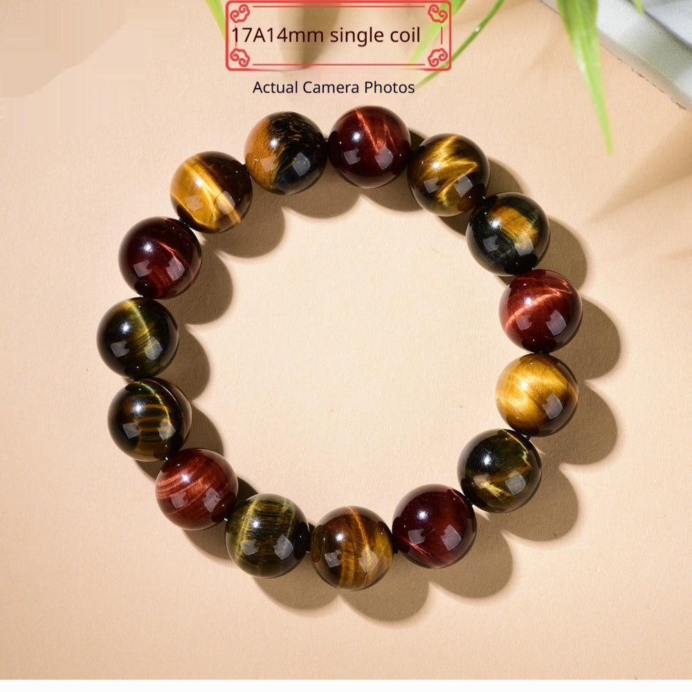 Natural Tiger Eye Stone Bracelet Vera Lux