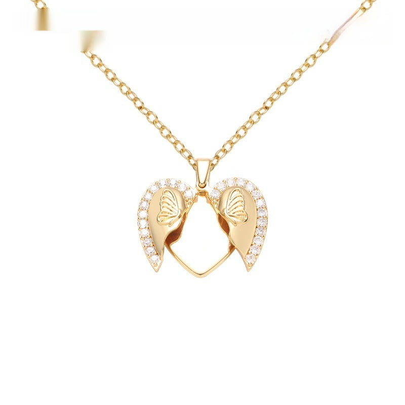 Floral Clavicle Chain Open-and-close Necklace Vera Lux