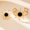 Elegant And Stylish Sunflower Bracelet And Ring Jewelry Set For Women Vera Lux