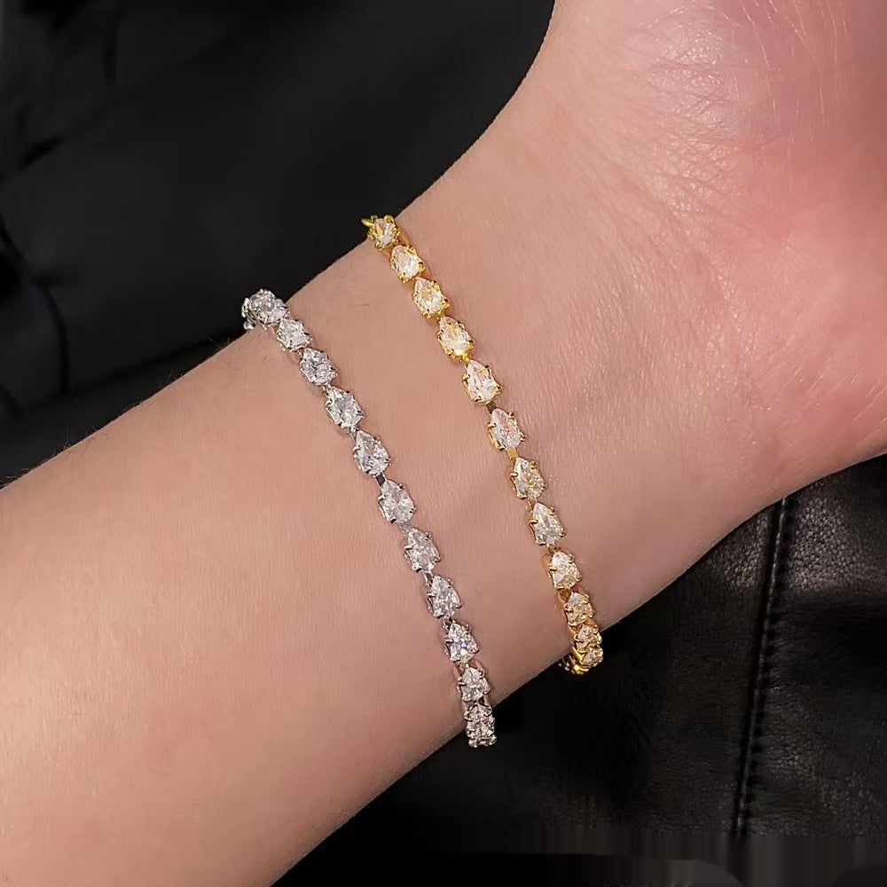 Delicate Zircon Adjustable Bracelet For Women Vera Lux