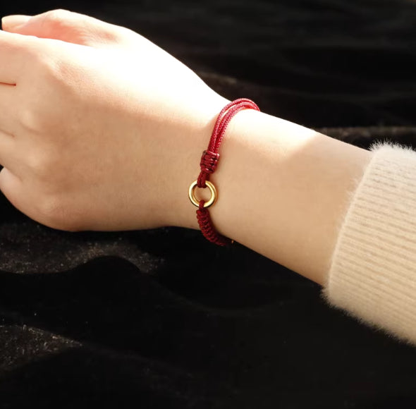 Summer Color Ornament Gallery Original Tossing Beads Finished Red String Handmade Hand Chain Vera Lux