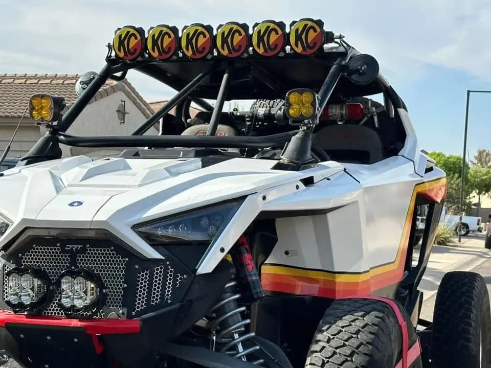 KC HiLITES Pro6 / Titan Gravity Light Cover Overlays - Universal StickerFab