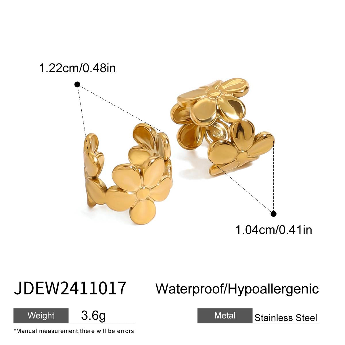 Colorful Insect Stud Earrings Collection Vera Lux