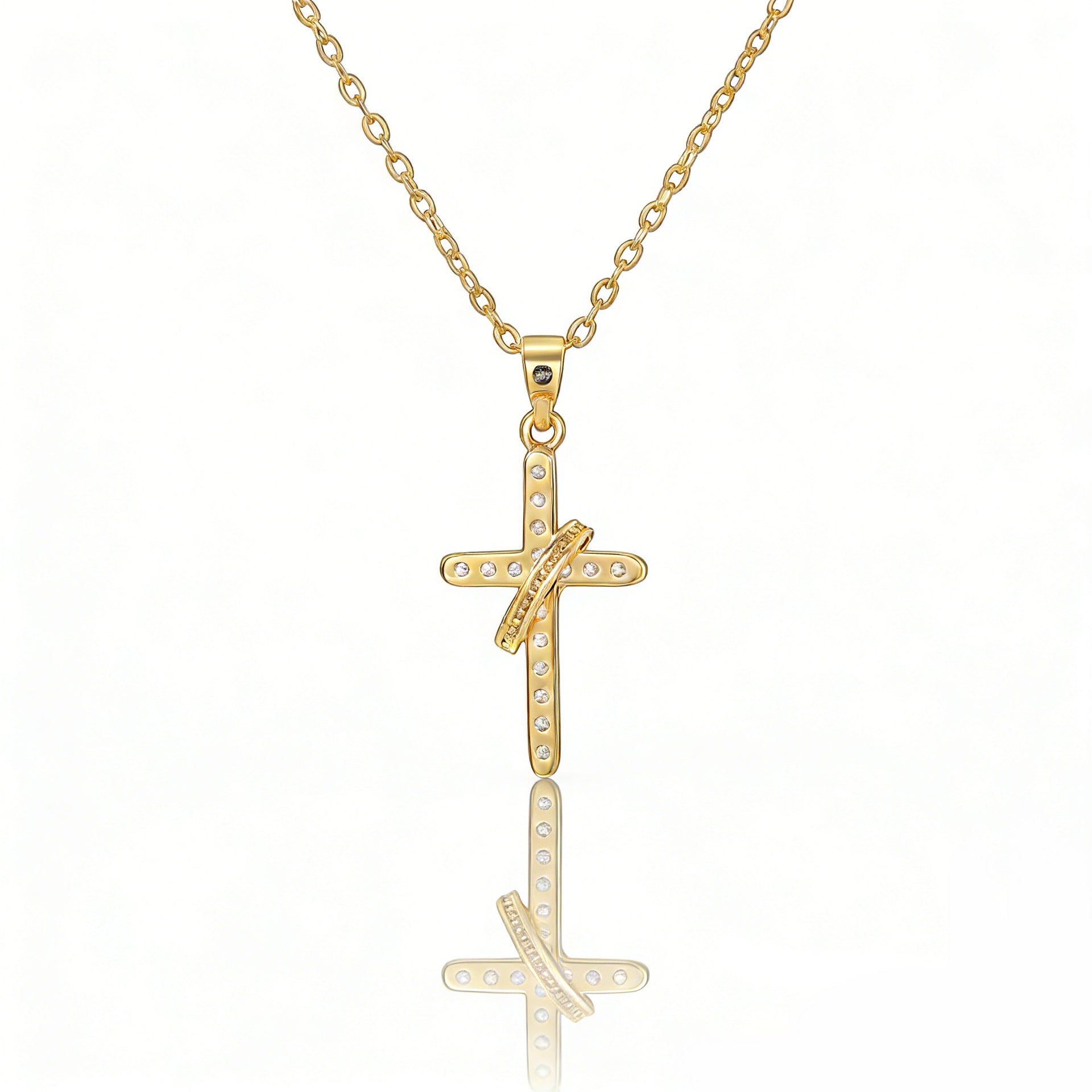 Simple Cross Pendant Necklace For Women Vera Lux