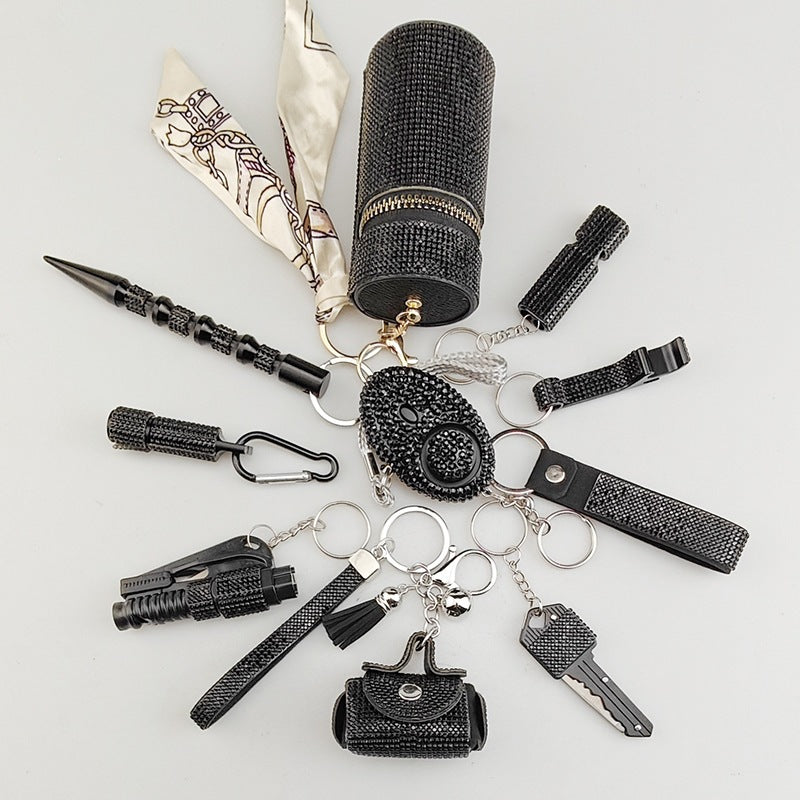 Creative Portable 10-Piece Keychain Set Vera Lux