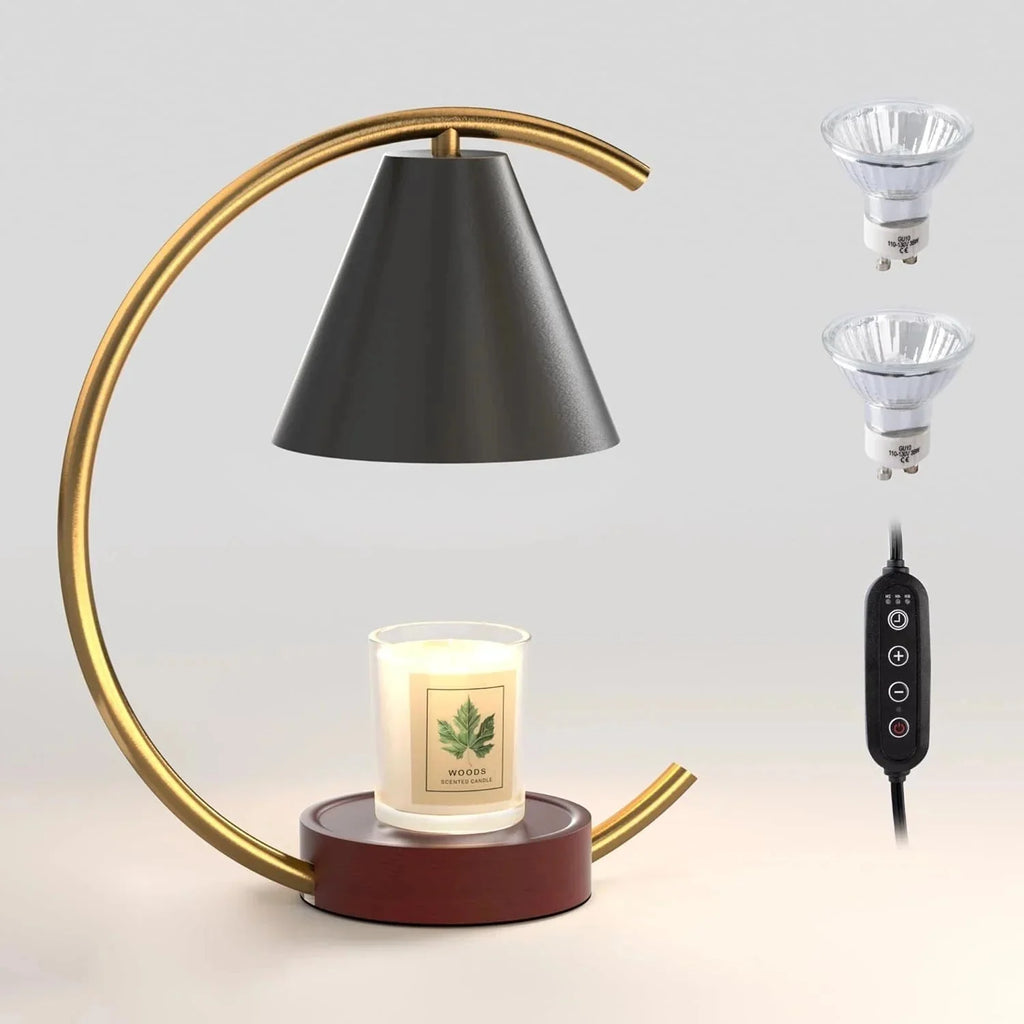 Dimmable Candle Warmer Lamp – Efficient, Flame-Free Fragrance My Store
