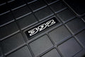 "392" Weathertech Floor Mat Logo (Etched Metal) - Universal StickerFab