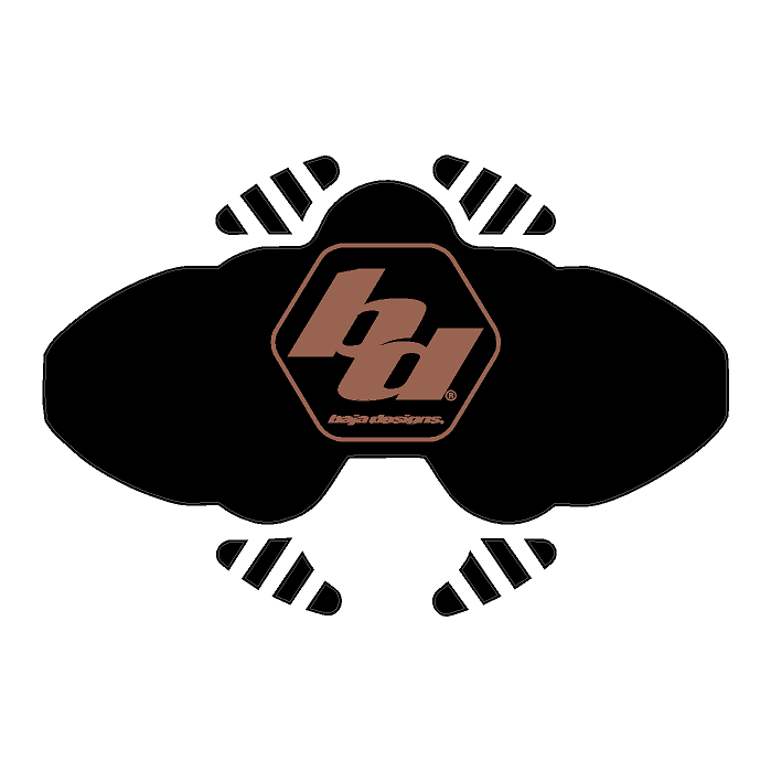 Baja Designs LP6 Light Cover Overlays  - Universal StickerFab