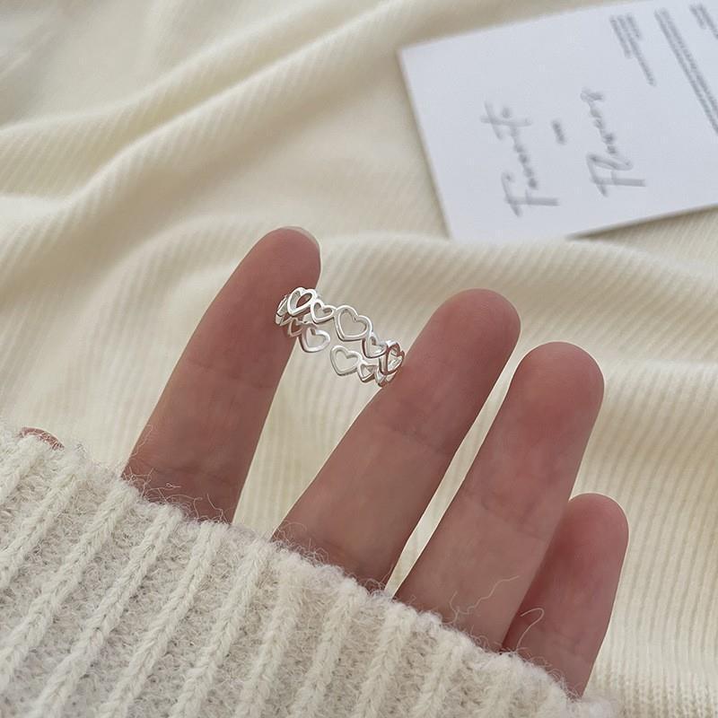 925 Sterling Silver Irregular Plain Band Ring For Women, Minimalist INS Style, Non-Tarnish Versatile Stackable Finger Rings Vera Lux
