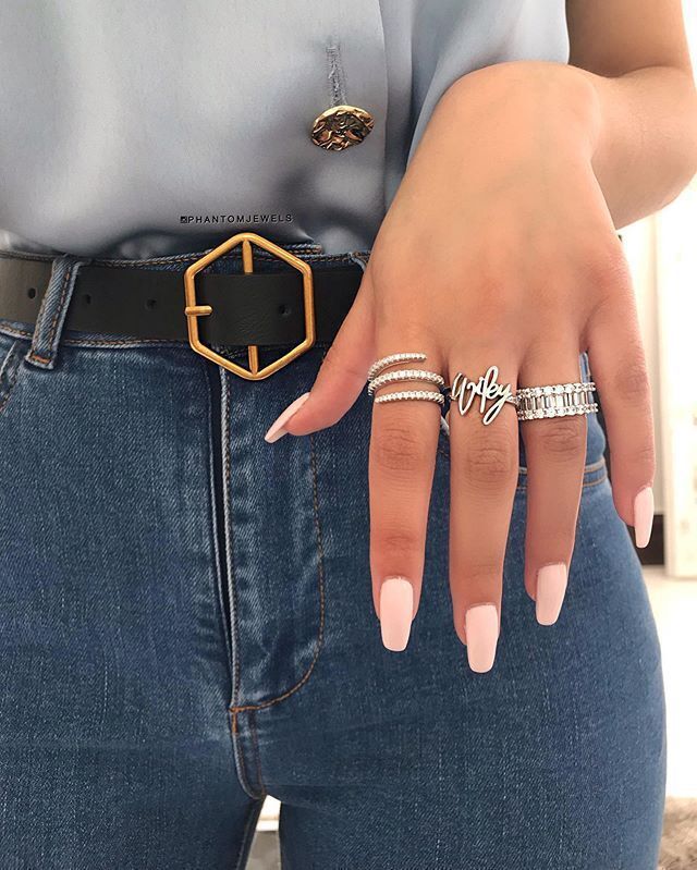 Women's Creative Micro Pave Snake Ring, Three-Line Twisted Row Diamond Simple Versatile Band Vera Lux