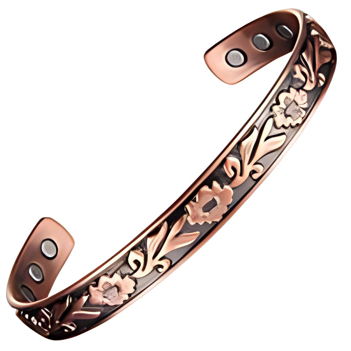 Adjustable Therapeutic Magnetic Pure Copper Bracelet Vera Lux