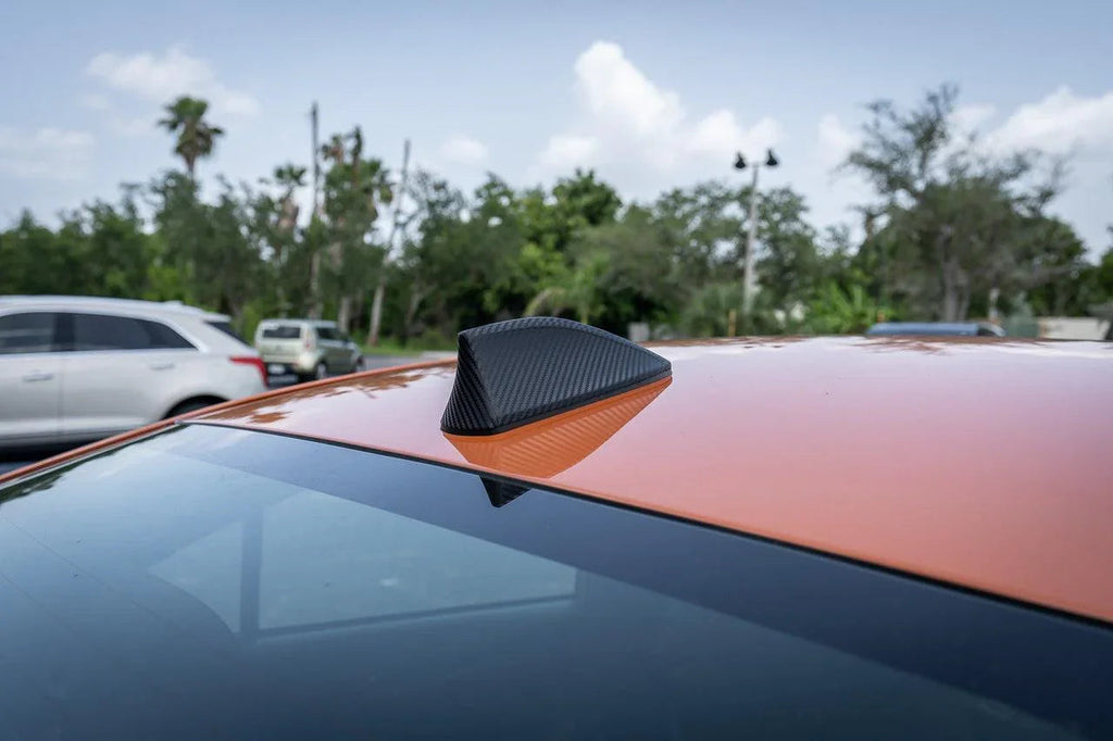 3D Carbon Antenna Overlay - 2022+ Subaru WRX StickerFab
