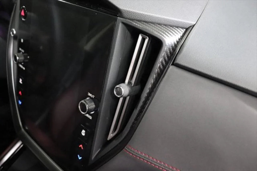 3D Carbon Center AC Vent Outer Trim Overlays - 2022+ WRX StickerFab