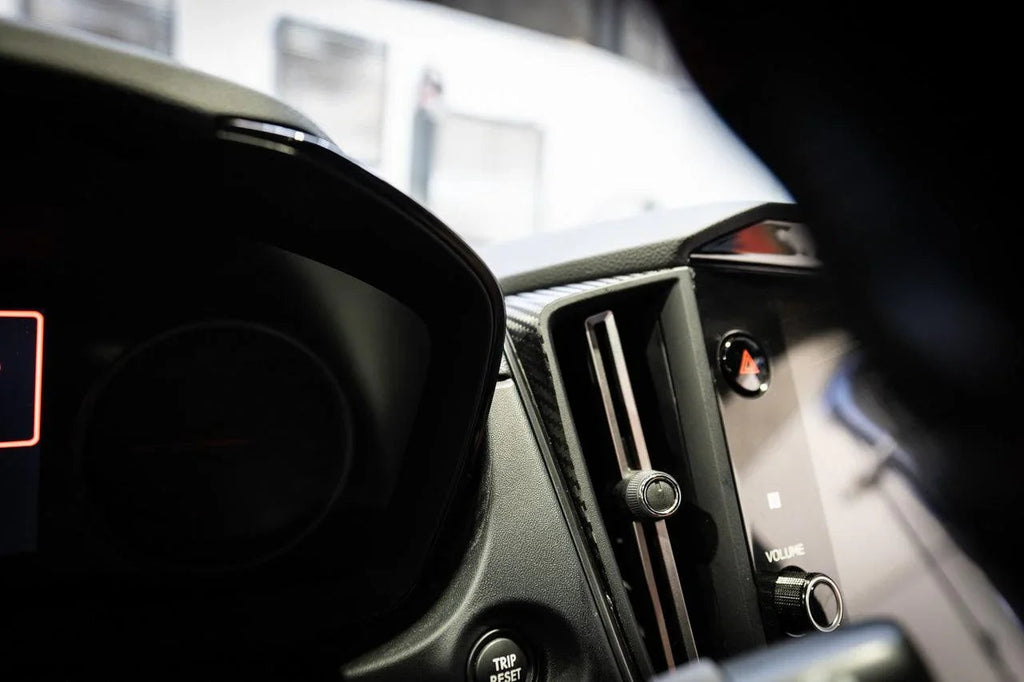 3D Carbon Center AC Vent Outer Trim Overlays - 2022+ WRX StickerFab