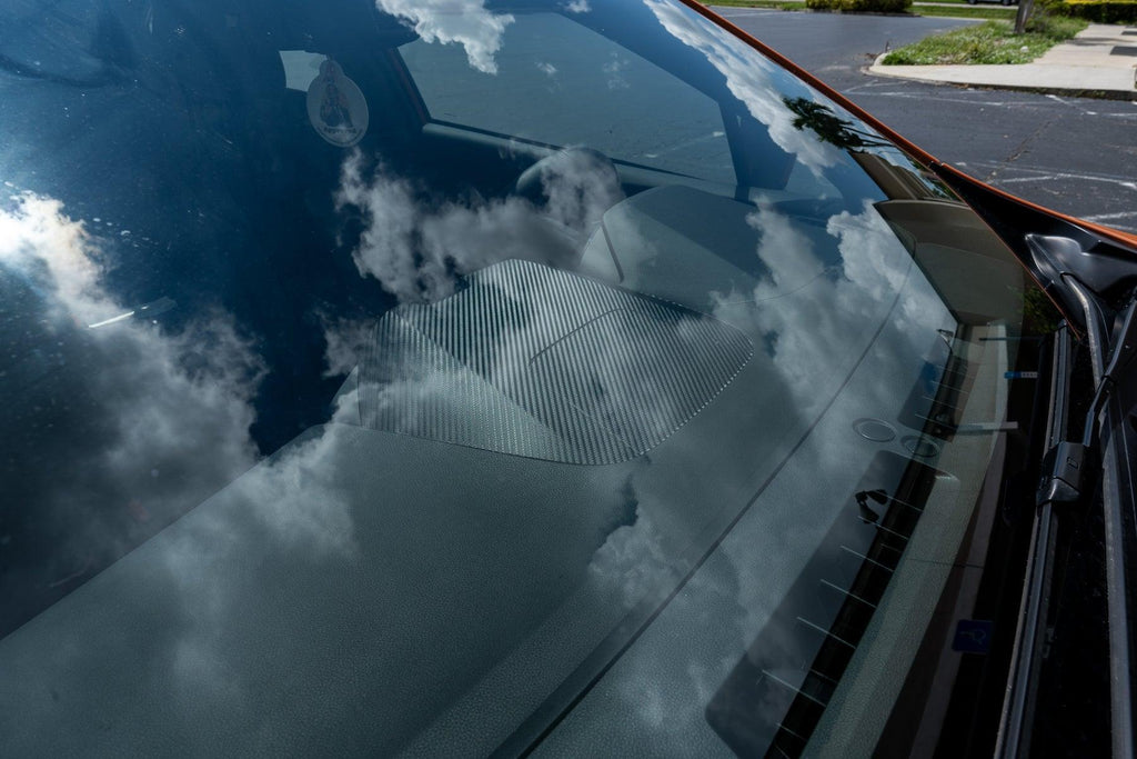 3D Carbon Center Hood Overlay Kit - 2022+ Subaru WRX StickerFab