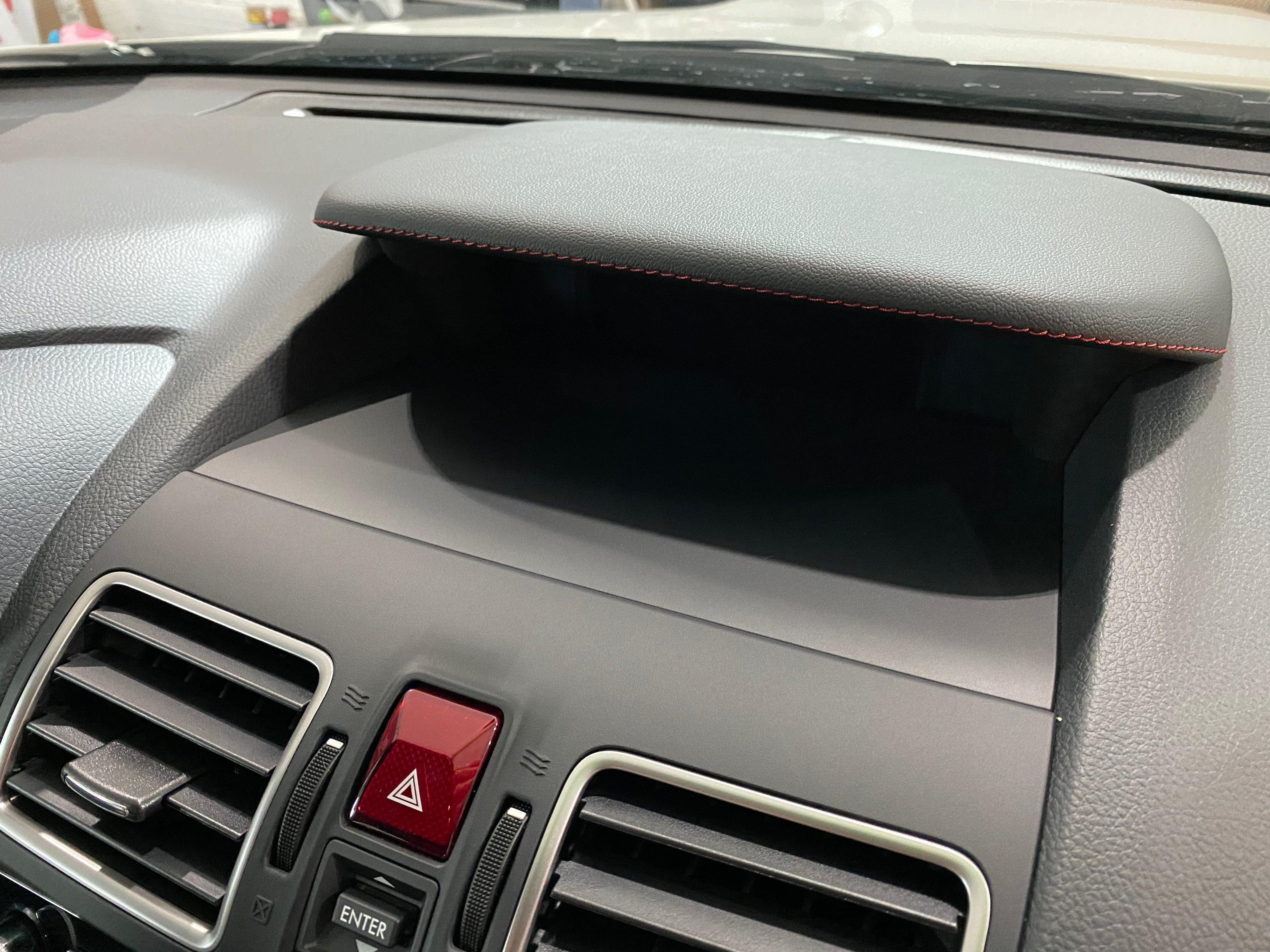 3D Carbon Center Instrument Panel Dash Trim - 2015-2021 WRX / STI StickerFab