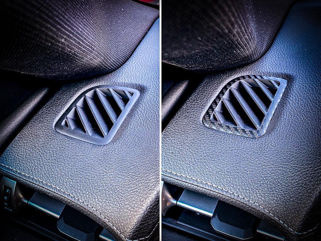 3D Carbon Defroster Trim Overlays - 2020+ Supra StickerFab