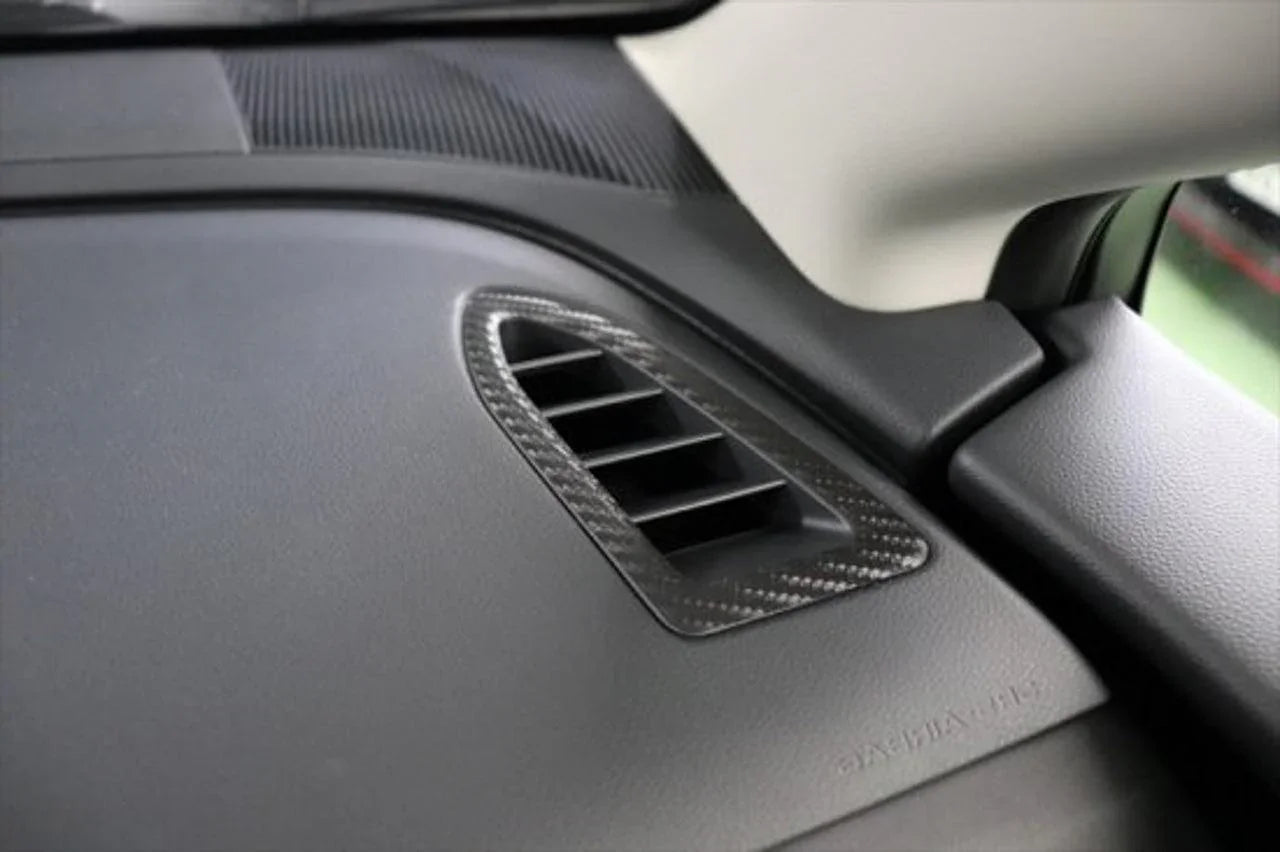 3D Carbon Defroster Vent Trim Overlays - 2022+ WRX StickerFab