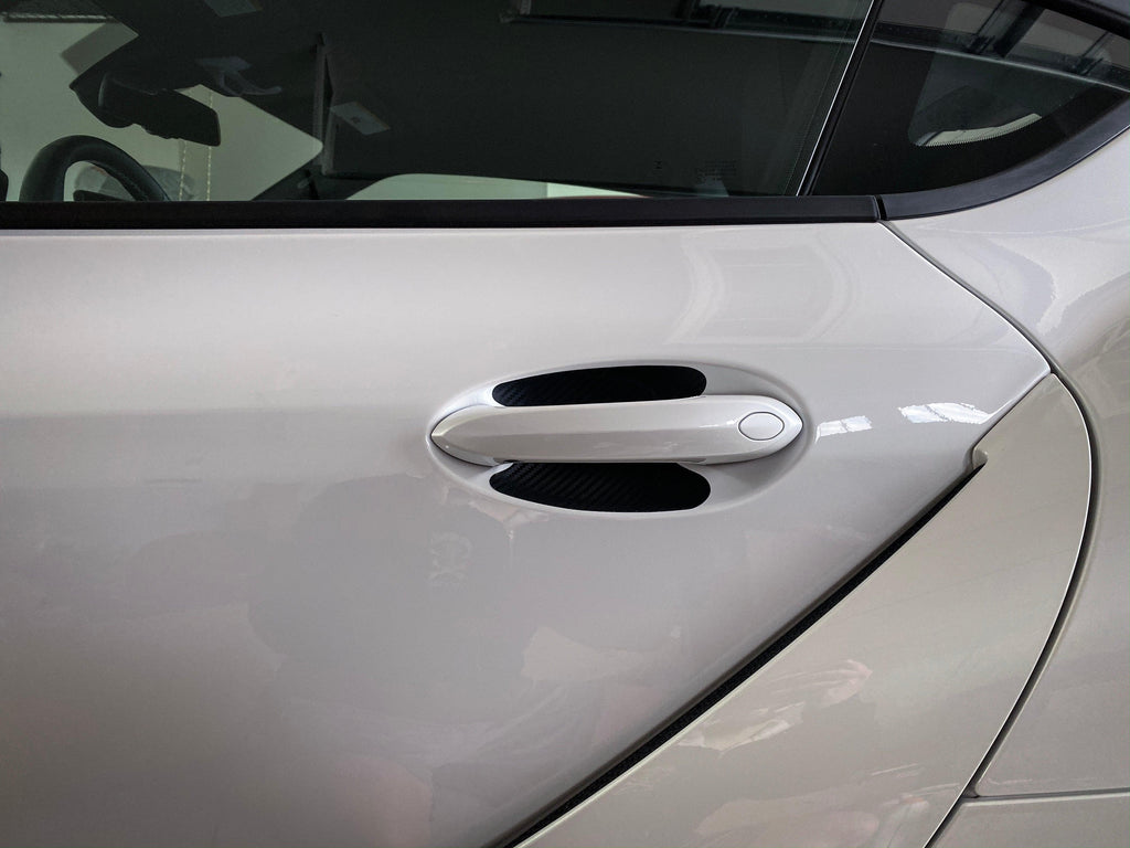 3D Carbon Door Cup Protectors - 2020+ Supra StickerFab