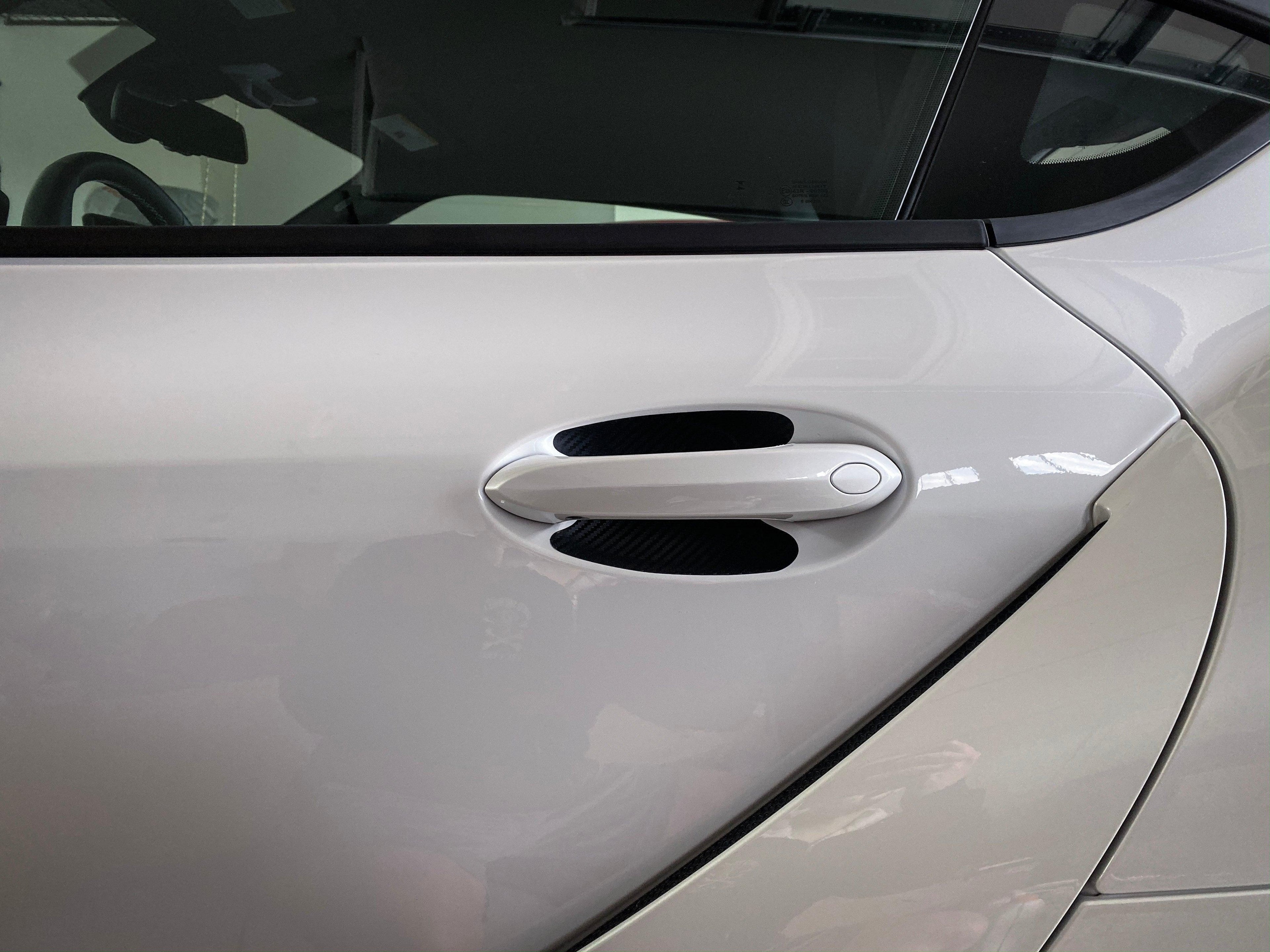 3D Carbon Door Cup Protectors - 2020+ Supra StickerFab