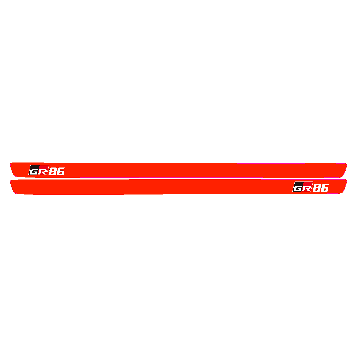 3D Carbon Door Sill Overlay Part 1 (Lower) - 2022+ BRZ / GR86 StickerFab