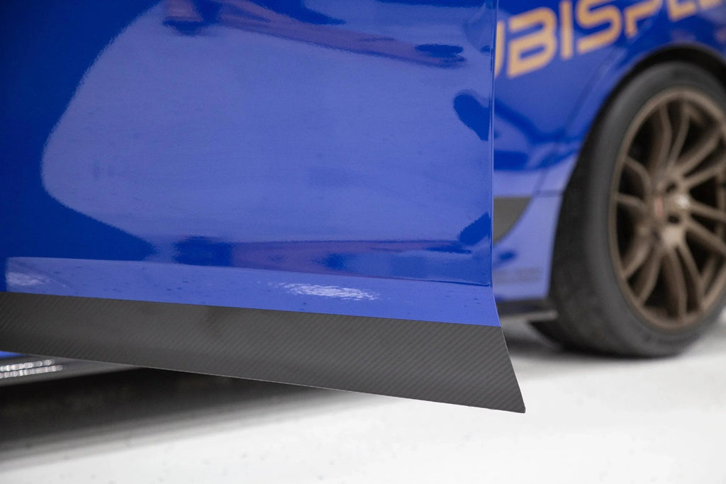 3D Carbon Exterior Lower Door Protection Kit - 2015-2021 WRX / STI StickerFab
