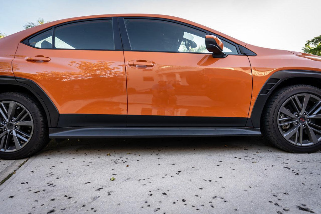 3D Carbon Exterior Lower Door Protection Kit - 2022+ Subaru WRX StickerFab