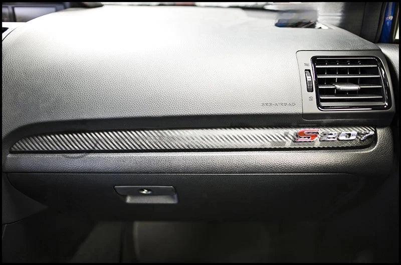 3D Carbon Fiber Dash Overlays - 15-21 WRX / STI / 14-18 Forester / 13-17 Crosstrek StickerFab