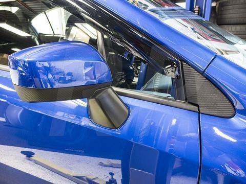 3D Carbon Fiber Quarter Mirror Trim Overlays WRX / STI 2015-2020 StickerFab