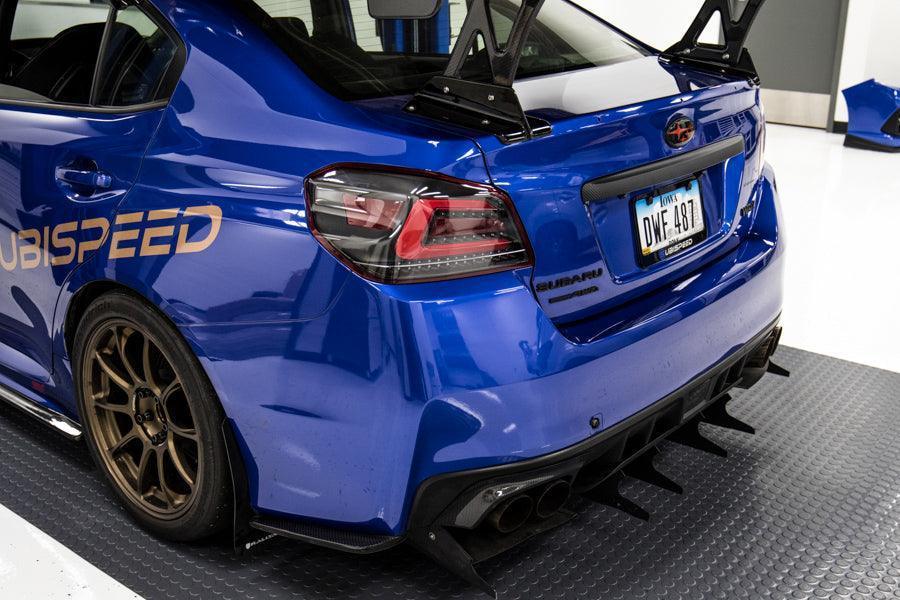 3D Carbon Fiber Vinyl Trunk Trim Overlay - 2015-2021 WRX / STI StickerFab